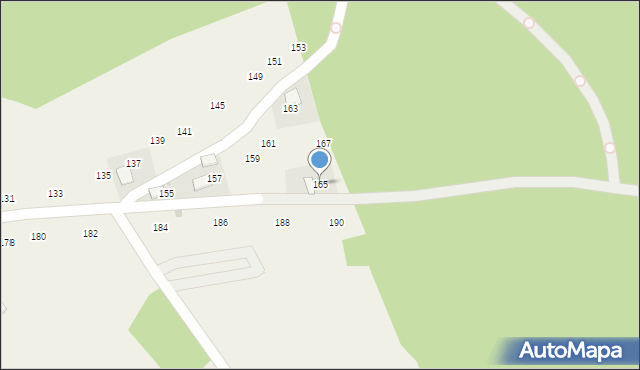 Czajowice, Króla Władysława Łokietka, 165, mapa Czajowice