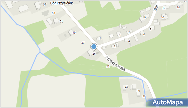 Czernichów, Krzeszowicka, 45, mapa Czernichów