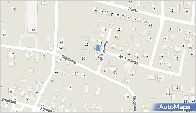 Dobrzyń nad Wisłą, Króla Władysława Łokietka, 3, mapa Dobrzyń nad Wisłą