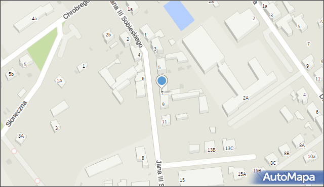 Drawsko Pomorskie, Króla Jana III Sobieskiego, 7, mapa Drawsko Pomorskie