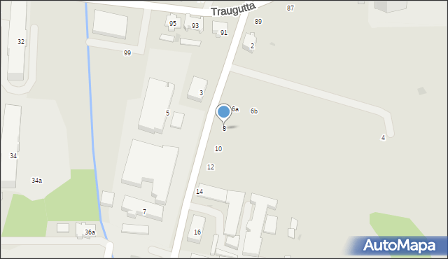 Gdańsk, Króla Jana III Sobieskiego, 8, mapa Gdańska