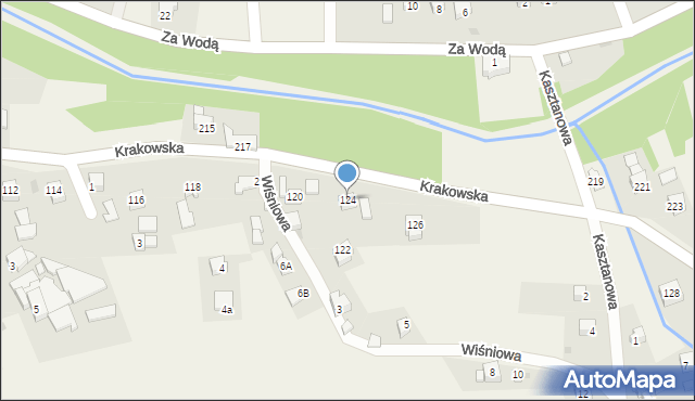 Gilowice, Krakowska, 124, mapa Gilowice