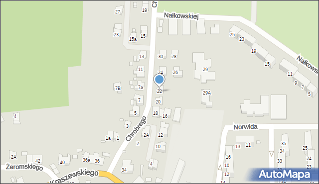 Głuchołazy, Króla Bolesława Chrobrego, 22, mapa Głuchołazy