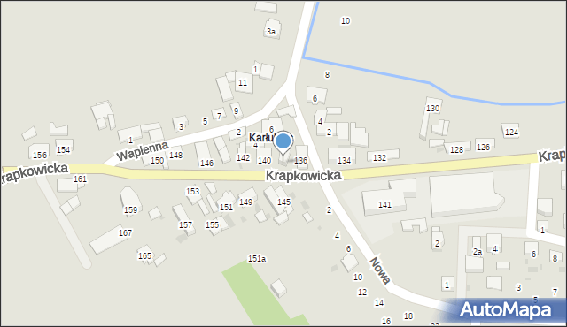 Gogolin, Krapkowicka, 138, mapa Gogolin