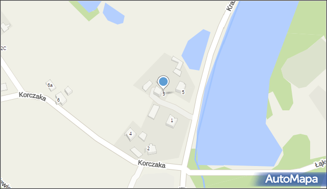 Golasowice, Kraszewskiego, 3, mapa Golasowice