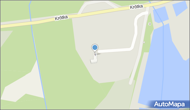 Golczewo, Krótka, 5, mapa Golczewo