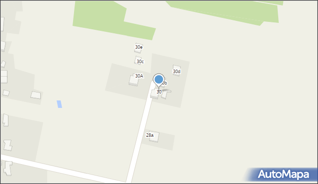 Gołkowice, Króla Jana III Sobieskiego, 30, mapa Gołkowice