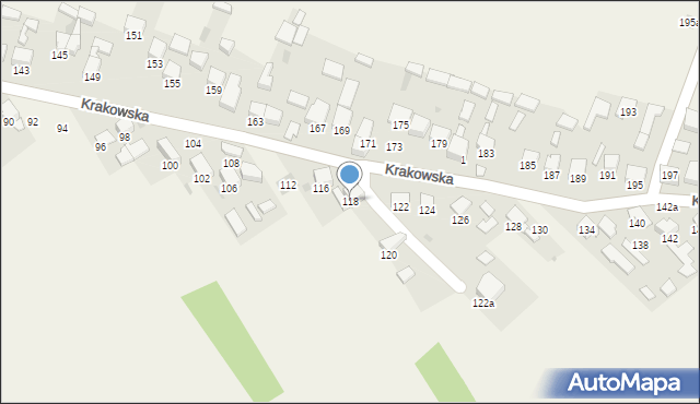 Gorenice, Krakowska, 118, mapa Gorenice