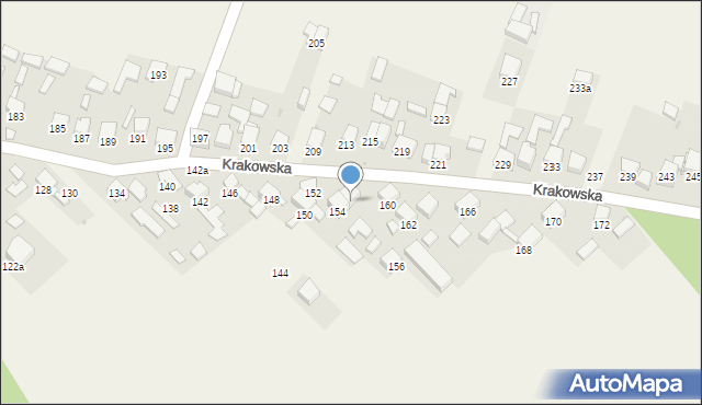 Gorenice, Krakowska, 158, mapa Gorenice