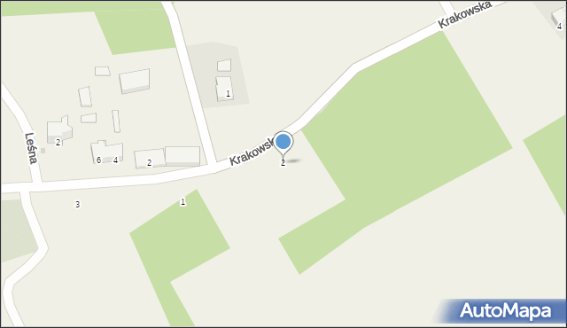 Gorenice, Krakowska, 2, mapa Gorenice