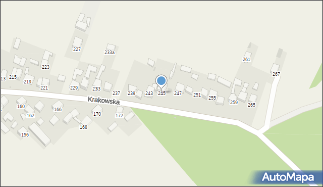 Gorenice, Krakowska, 245, mapa Gorenice