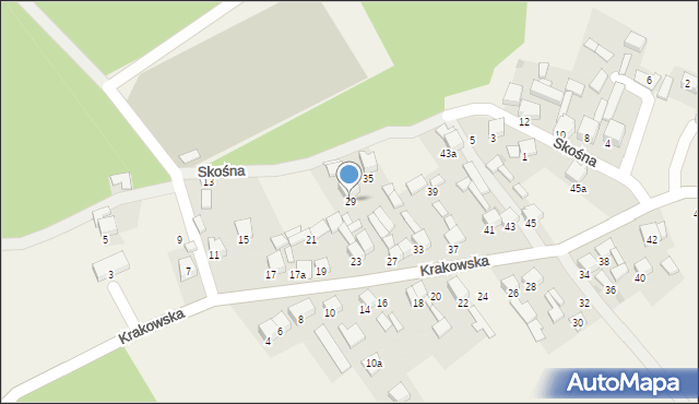 Gorenice, Krakowska, 29, mapa Gorenice