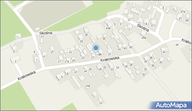Gorenice, Krakowska, 31, mapa Gorenice