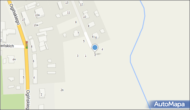 Guzów, Króla Jana III Sobieskiego, 2, mapa Guzów