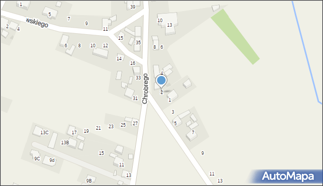 Hanusek, Króla Bolesława Chrobrego, 2, mapa Hanusek