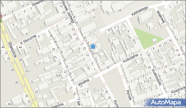 Inowrocław, Królowej Jadwigi, 12, mapa Inowrocławia