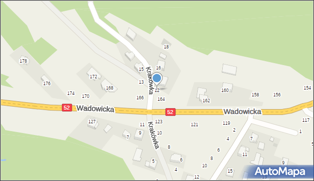 Izdebnik, Krakówka, 12, mapa Izdebnik