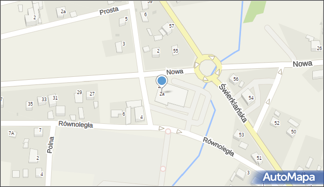 Jankowice, Krótka, 2a, mapa Jankowice