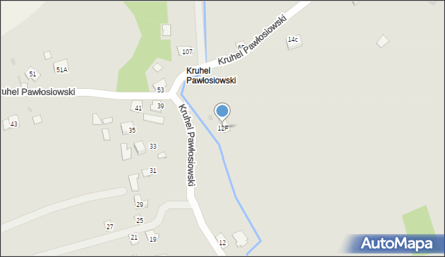 Jarosław, Kruhel Pawłosiowski, 12F, mapa Jarosławia