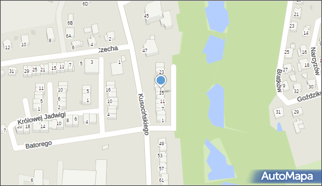 Jastrzębie-Zdrój, Króla Jana III Sobieskiego, 15, mapa Jastrzębie-Zdrój