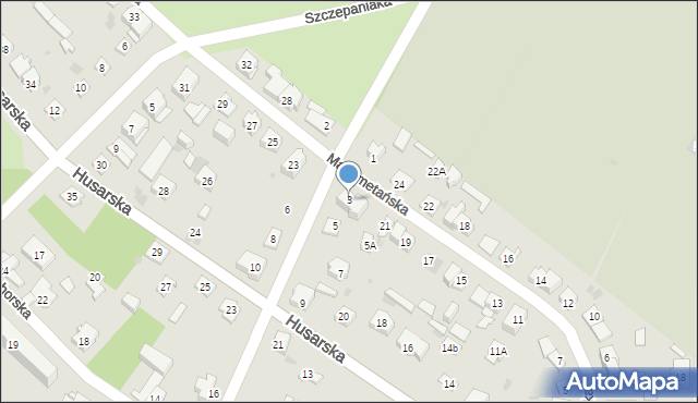 Kielce, Króla Jana III Sobieskiego, 3, mapa Kielc