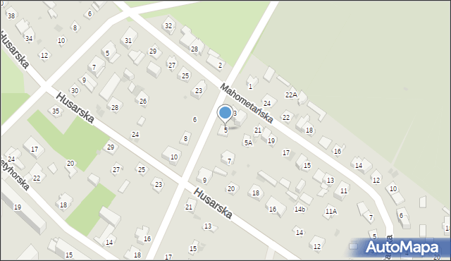 Kielce, Króla Jana III Sobieskiego, 5, mapa Kielc