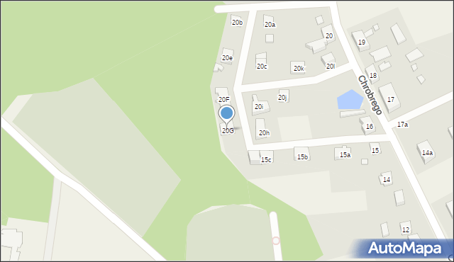 Kobylanka, Króla Bolesława Chrobrego, 20G, mapa Kobylanka