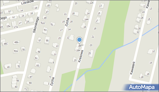 Kobyłka, Kresowa, 18, mapa Kobyłka