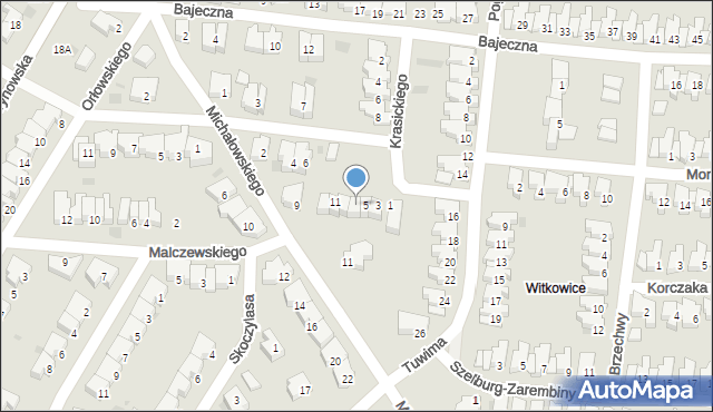 Kołobrzeg, Krasickiego Ignacego, bp., 7, mapa Kołobrzegu