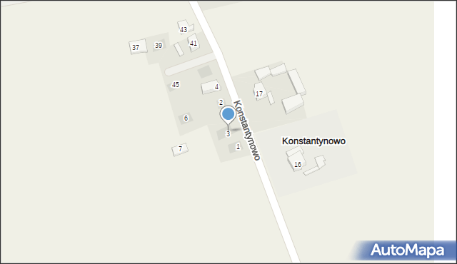 Konstantynowo, Króla Bolesława Chrobrego, 46, mapa Konstantynowo