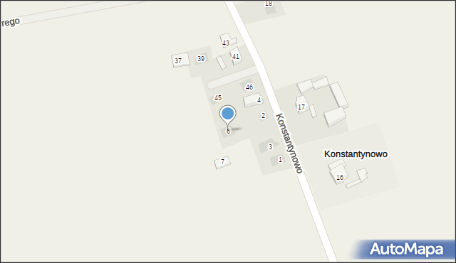 Konstantynowo, Króla Bolesława Chrobrego, 6, mapa Konstantynowo