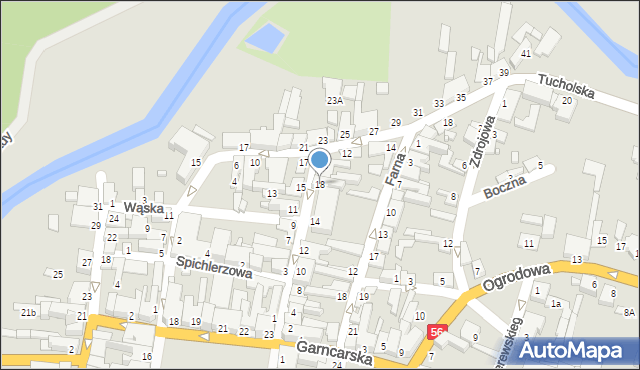 Koronowo, Króla Jana III Sobieskiego, 18, mapa Koronowo