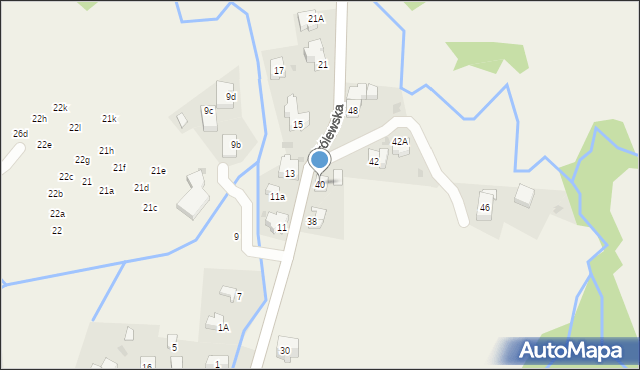 Kościelisko, Królewska, 40, mapa Kościelisko