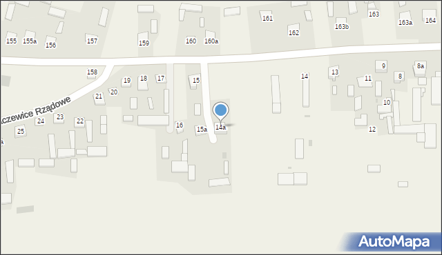 Kraczewice Rządowe, Kraczewice Rządowe, 14a, mapa Kraczewice Rządowe