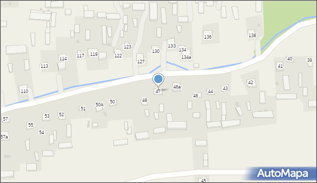 Kraczewice Rządowe, Kraczewice Rządowe, 47, mapa Kraczewice Rządowe