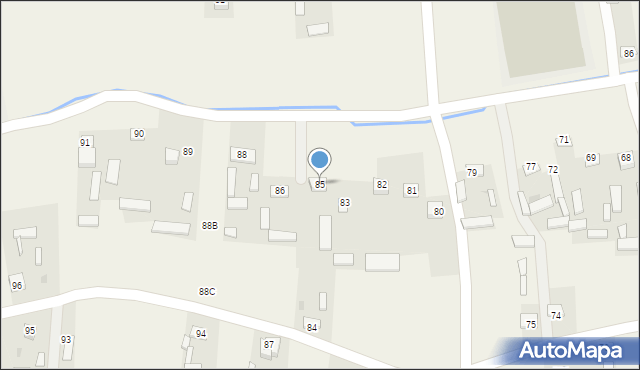 Kraczewice Rządowe, Kraczewice Rządowe, 85, mapa Kraczewice Rządowe