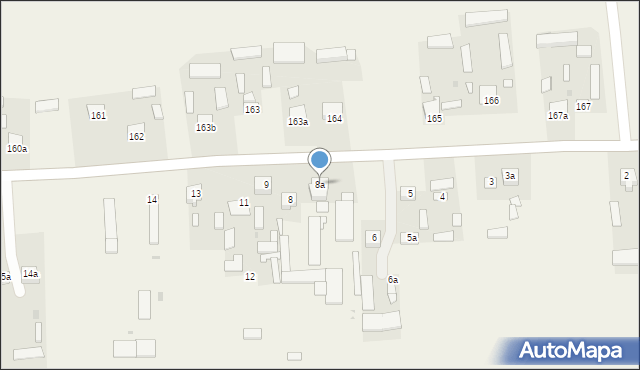 Kraczewice Rządowe, Kraczewice Rządowe, 8a, mapa Kraczewice Rządowe