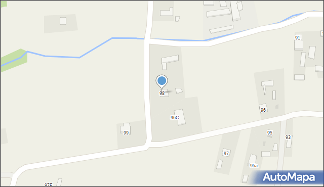 Kraczewice Rządowe, Kraczewice Rządowe, 98, mapa Kraczewice Rządowe