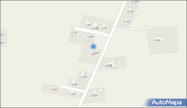 Kraczkowa, Kraczkowa, 1137, mapa Kraczkowa