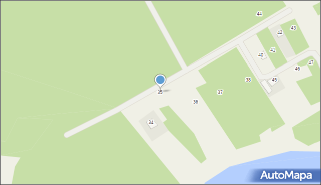 Krąg, Krąg, 35, mapa Krąg