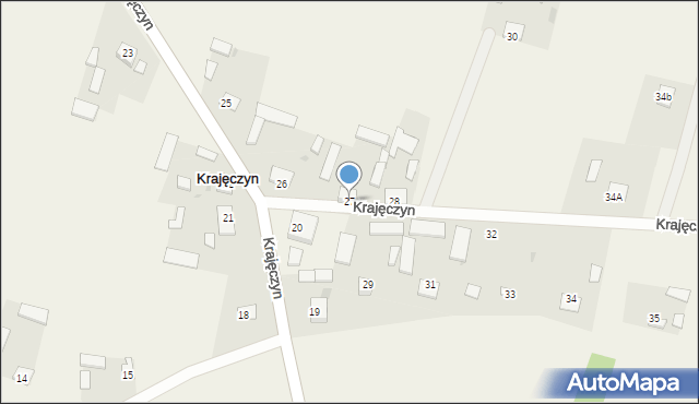 Krajęczyn, Krajęczyn, 27, mapa Krajęczyn