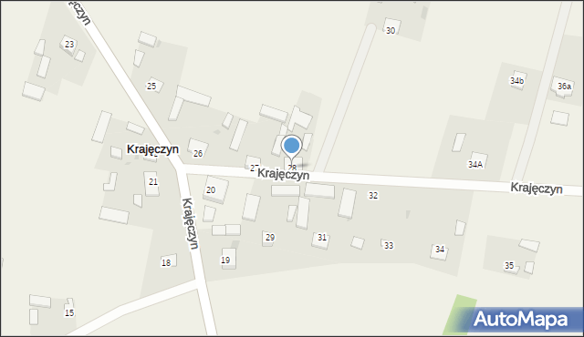 Krajęczyn, Krajęczyn, 28, mapa Krajęczyn