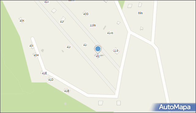 Krajęczyn, Krajęczyn, 41j, mapa Krajęczyn