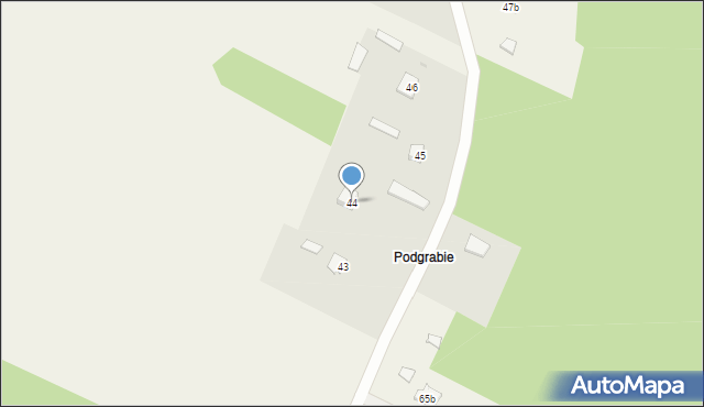 Krajęczyn, Krajęczyn, 44, mapa Krajęczyn