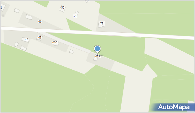 Krajęczyn, Krajęczyn, 63A, mapa Krajęczyn