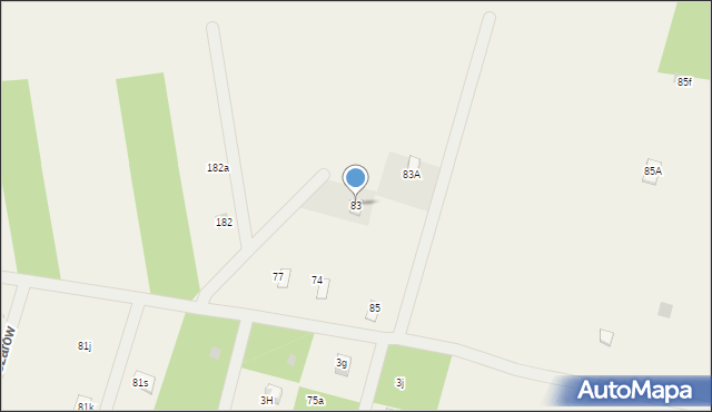 Krajęczyn, Krajęczyn, 83, mapa Krajęczyn