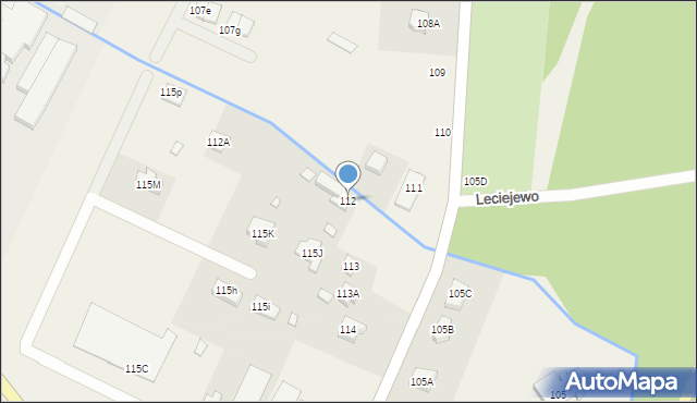 Krajewice, Krajewice, 112, mapa Krajewice