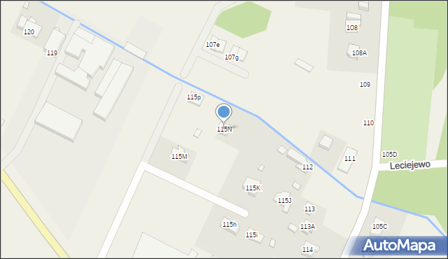 Krajewice, Krajewice, 112A, mapa Krajewice