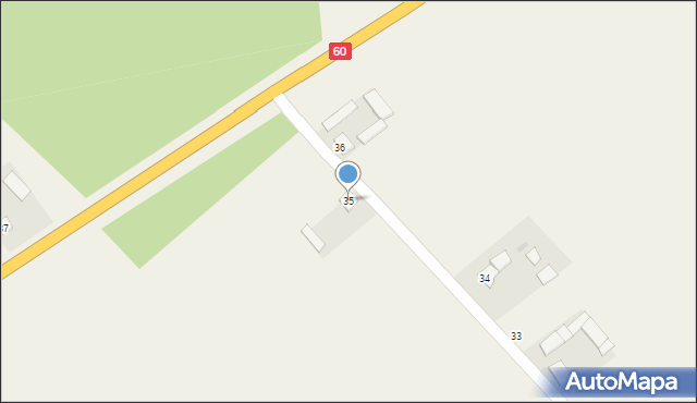 Krajkowo, Krajkowo, 35, mapa Krajkowo