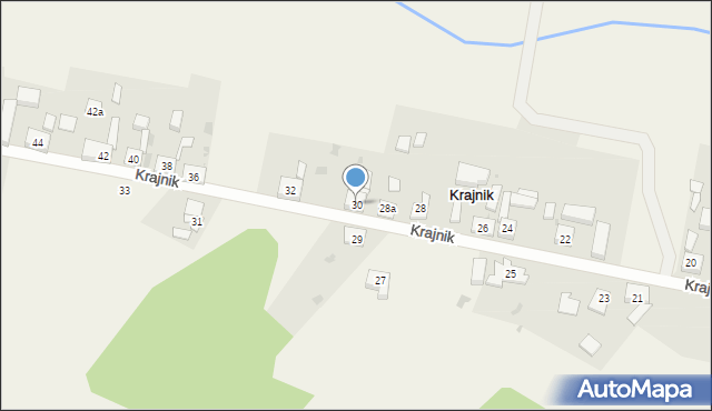 Krajnik, Krajnik, 30, mapa Krajnik